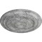 Ekena Millwork Traditional Ceiling Medallion (Canopies up to 5 1/2"), 24 3/8"OD x 1 1/2"P, Ultra Pure White Crackle CM24TRUWC - alternate 3
